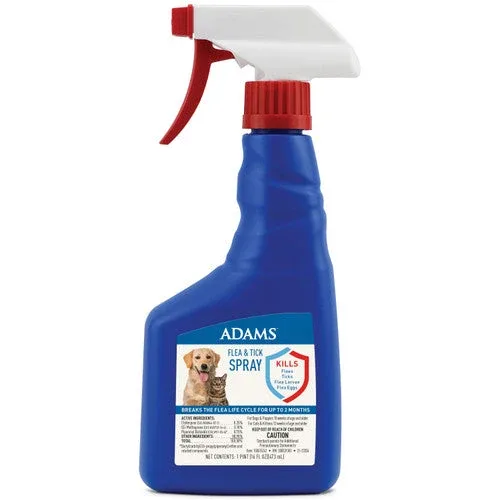 Adams Flea & Tick Spray 16 ounces - Image 2