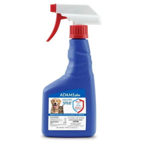 Adams Plus Flea & Tick Spray 16 fluid ounces - Image 2