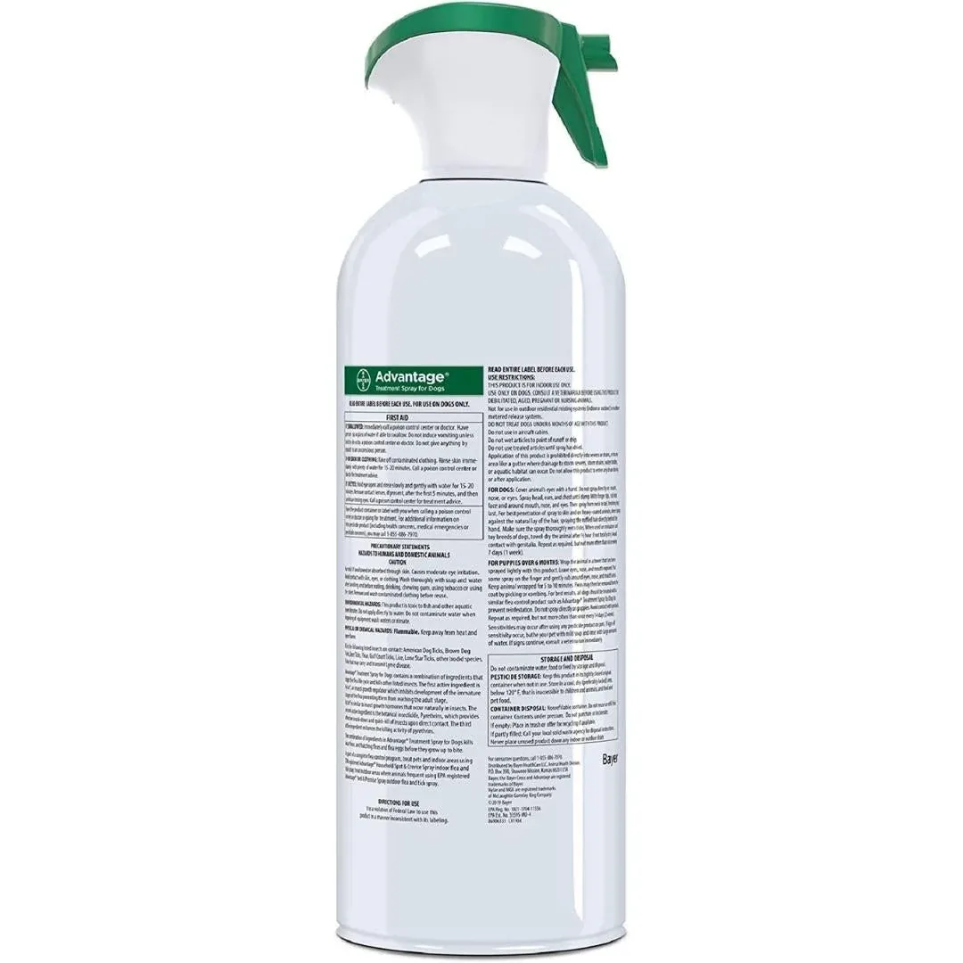 Advantage Dog Treatment Spray 15 oz - Image 2