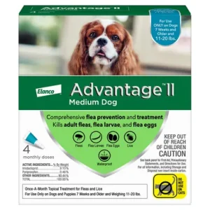 Advantage II Flea Prevention for Medium Dogs (11
