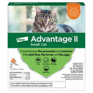 Advantage II Flea Prevention for Small Cats (5