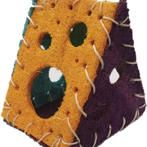 AE Cage Company Nibbles Loofah Cheese House