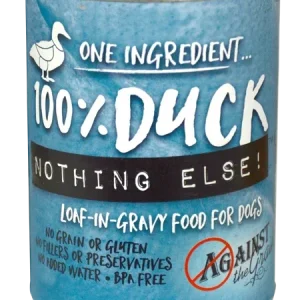 Against the Grain Nothing Else Grain Free One Ingredient 100% Duck Canned Dog Food