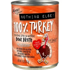 Against The Grain Nothing Else One Ingredient Turkey Dog Food 12Ea/11 Oz