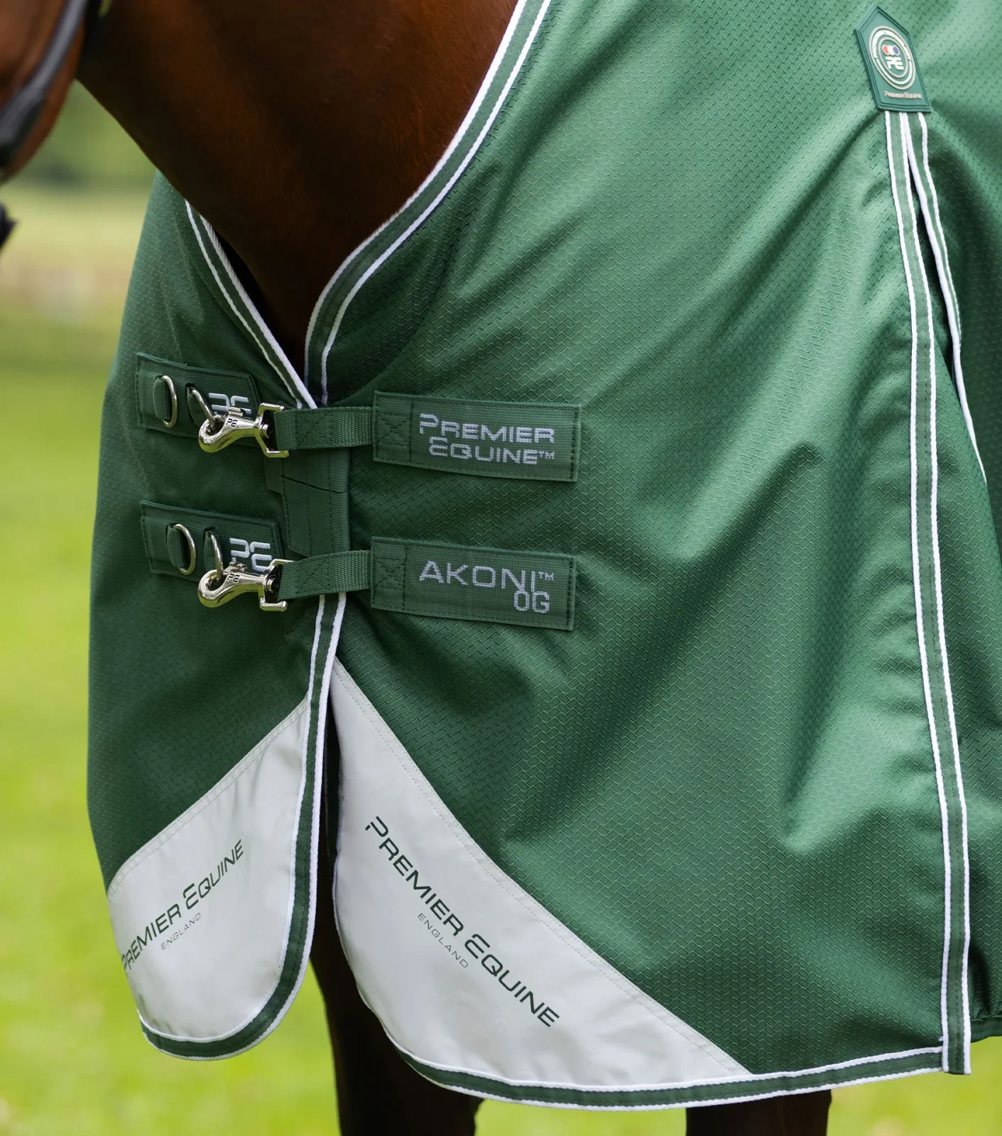 Akoni 0g Original Turnout Rug Green - Image 2