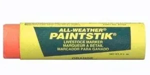 Allweather Animal Marking Paintstik 12pk Orange
