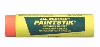 Allweather Animal Marking Paintstik 12pk Orange
