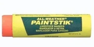 Allweather Animal Marking Paintstik 12pk Red