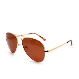 American Bonfire Co. Tex Brown Aviator Sunglasses