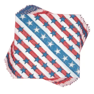 American Denim Dog Bandana, 22 inch, 12 Pack