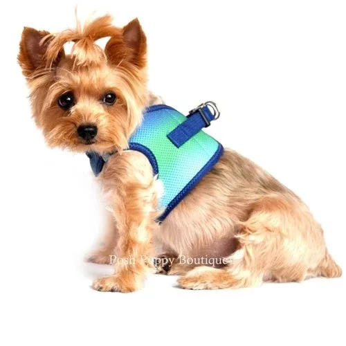 American River Ultra Choke Free Dog Harness- Ombre Collection - Northern Lights - Image 2