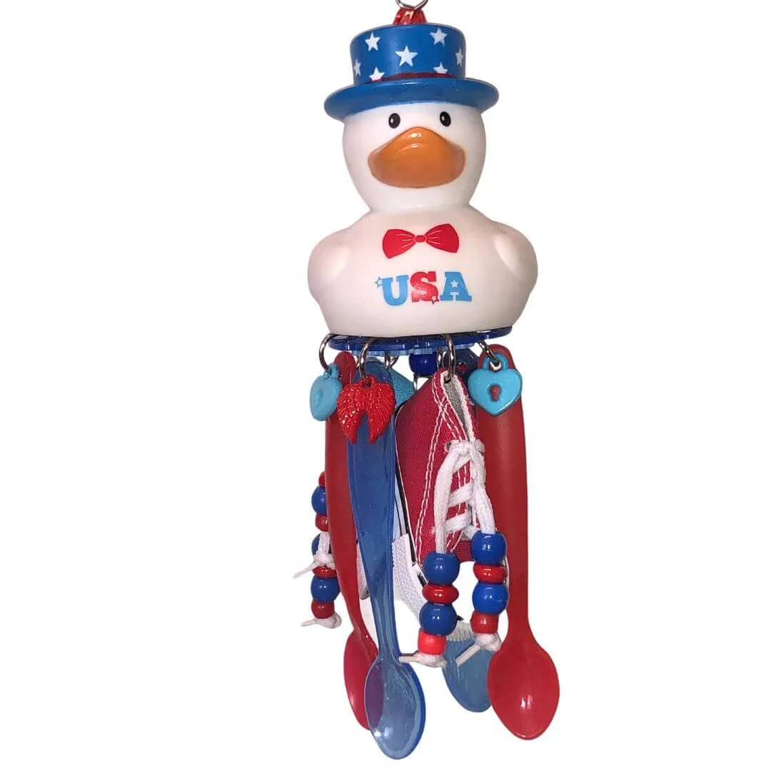 American Shoes and Spoons Bird Toy