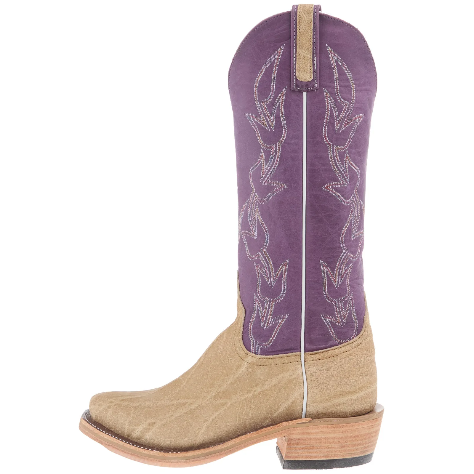 Anderson Bean Men`s AB Ride Ready Umber Bruciato Elephant Vamp 15in Violet Buffamonte Top - Image 2