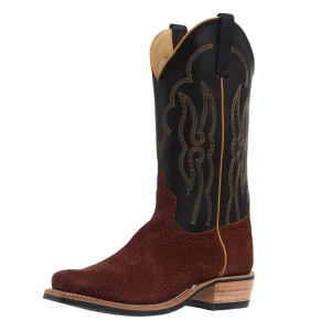 Anderson Bean Men's NRS Ride Ready Rust Carpincho Vamp 13in Black Remuda Top
