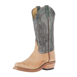 Anderson Bean Men`s Ride Ready Tan Crazyhorse Vamp 13in Sagamore Lava Top