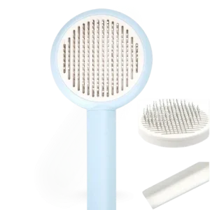 Anti-Knot Stainless Steel Pet Comb – Grooming Tool for Cats & Dogs
