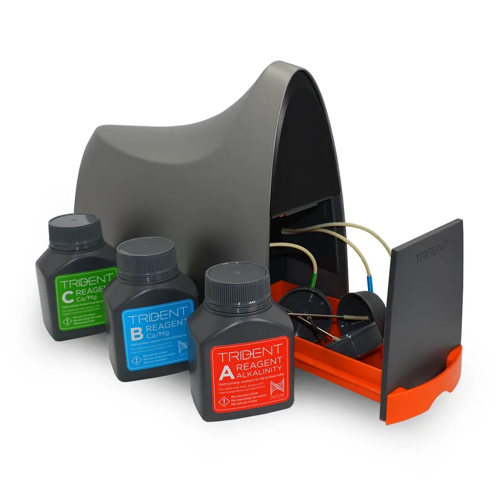 Apex TRIDENT (Alk, Cal, Mag) Automatic Water Tester (With 2 Month Reagents) - Neptune Systems