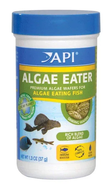 API Algae Eater Premium Sinking Wafer Fish Food 1.3 oz - Image 2