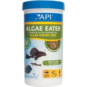 API Algae Eater Premium Sinking Wafer Fish Food, 6.4 oz