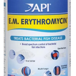 API E.M. Erythromycin Freshwater Fish Powder Medication 850 g