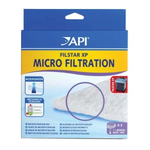 API Filstar XP Micro Filtration Pad Black Micro 3 Pack