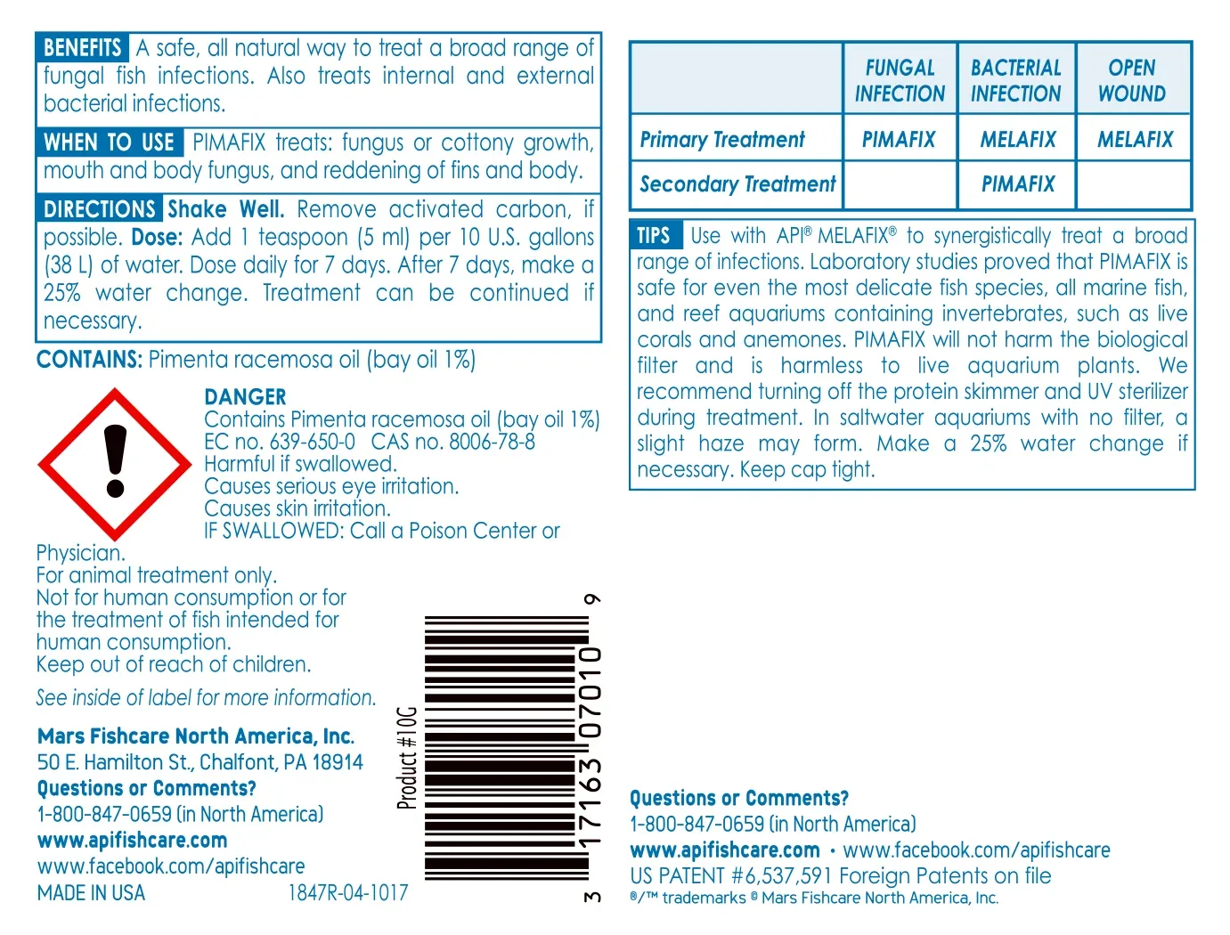 API MELAFIX Freshwater Fish Bacterial Infection Remedy - Image 2