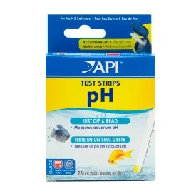 API pH TEST STRIPS, 25 COUNT