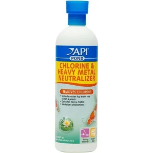 API Pond Chlorine & Heavy Metal Neutralizer 16 fl oz