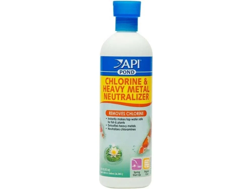 API Pond Chlorine & Heavy Metal Neutralizer 16 fl oz
