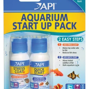 API Stress Coat & Quick Start Aquarium Start Up Pack 2 fl. oz