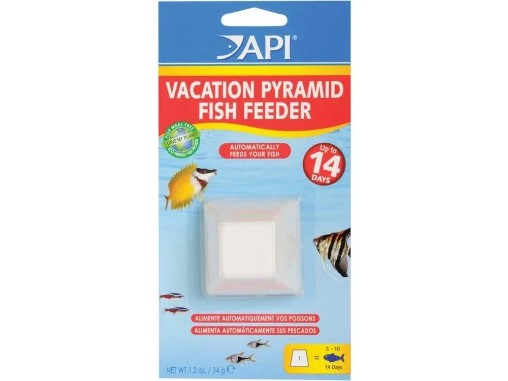 API Vacation Pyramid Fish Feeder
