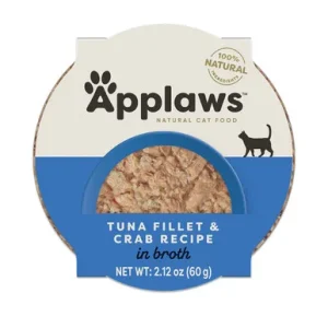 Applaws Tuna Fillet & Crab Recipe in Broth Wet Cat Food