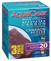 Aqua Clear 20 Carbon 3pk A1380{L+7}