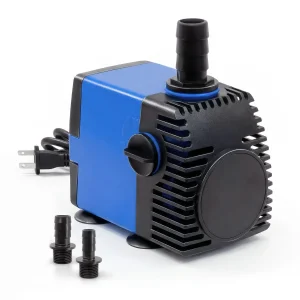 Aqua Dream 320 GPH Submersible Water Pump (300pcs)| Fountain, Waterfall & Hydroponic Circulation Pump – 22W, UL Listed, Adjustable Flow