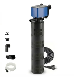 Aqua Dream 3In1 Aquarium Internal Filter Water Pump Oxygen 660 GPH