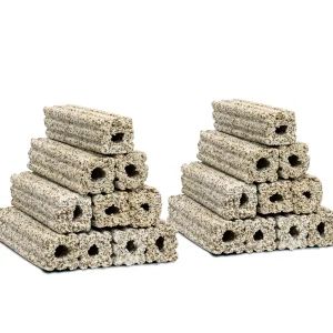 Aqua Dream Ceramic Pillar Bio Filter Media 20 pcs – High-Performance Porous Aquarium Filter for Freshwater and Coral Reef Aquariums