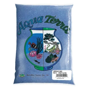 Aqua Terra Aquarium Sand Dark Blue 6/5 lb