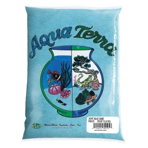 Aqua Terra Aquarium Sand Light Blue 6/5 lb