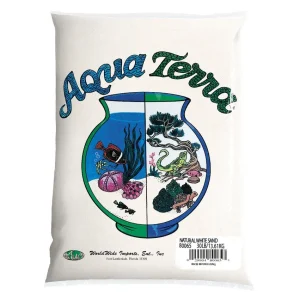Aqua Terra Aquarium Sand Natural White 6/5 lb
