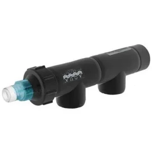 Aqua Ultraviolet Classic Inline UV Sterilizer 15 Watt Black 2" @ Fish Tanks Direct