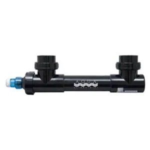Aqua Ultraviolet Classic Inline UV Sterilizer 25 Watt Black 3/4" Barb @ Fish Tanks Direct