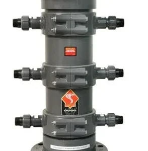 Aqua Ultraviolet VIPER 1,200W UV Sterilizer, PVC Housing, 6" Outlets, With Flow Switch, 220V