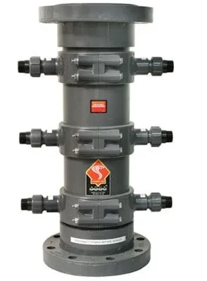 Aqua Ultraviolet VIPER 1,200W UV Sterilizer, PVC Housing, 6" Outlets, With Flow Switch, 220V