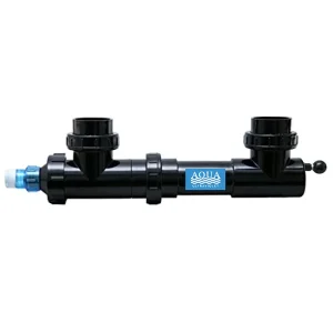 Aqua UV Twist 57 Watt UV Sterilizer With Wiper - Black