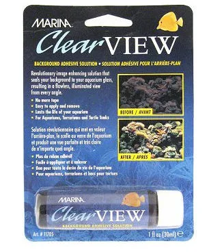 Aquarium Background Adhesive Solution, 1 oz.