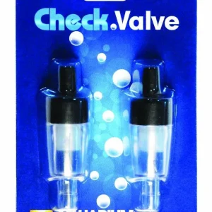 Aquarium Solutions Airline Check Valve Clear, Black 2 Pack