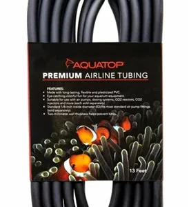 Aquatop Airline Tubing 13ft Black