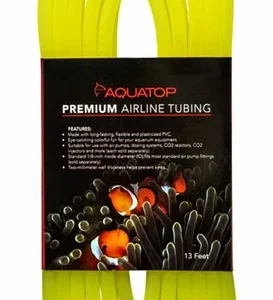 Aquatop Airline Tubing 13ft Neon Yellow