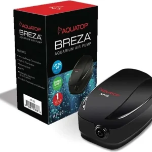 Aquatop BREZA Aquarium Air Pump Up to 20gal