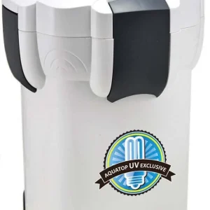 Aquatop CF500UV Canister Filter with UV Sterilization Grey